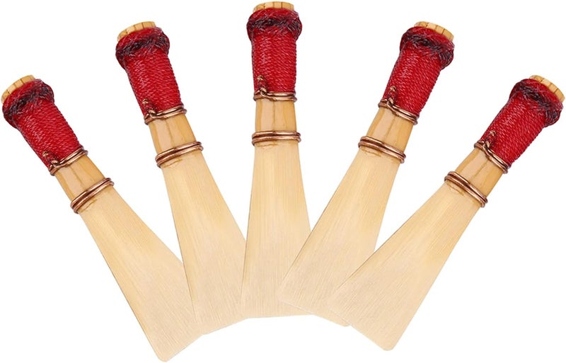 GOTOTOP 5 Pcs Bamboo Bassoon Reeds Medium Bassoon Reeds Box Instrument Accessories, 71 X 21 X 21 Mm - Image 4